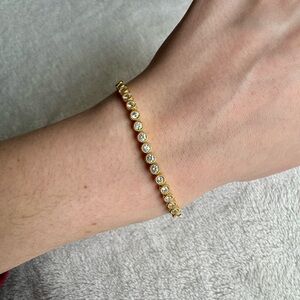 Gold Crystal Bracelet